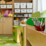 Wnętrze jednej z sal przedszkolnych